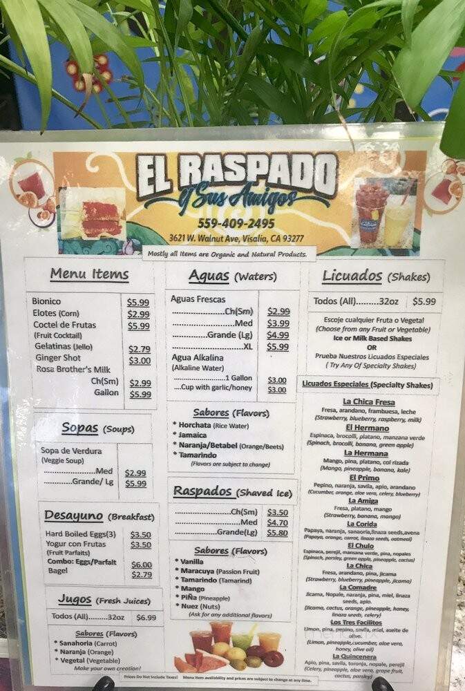 El Raspado Y Sus Amigos - Visalia, CA