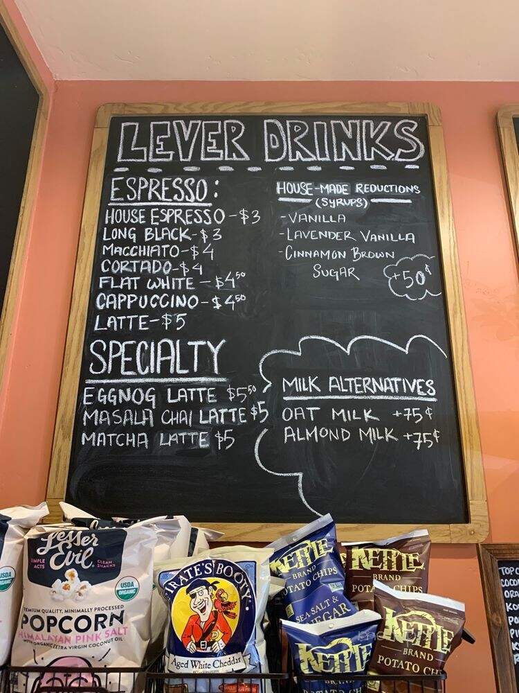 Lever Coffee - Alamo, CA