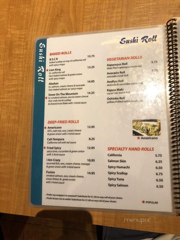 Kenzo Sushi - Yuba City, CA