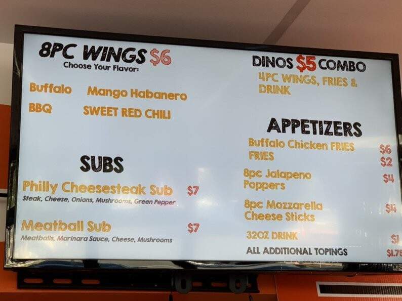 Dino's Pizza Wings Subs - San Bernardino, CA