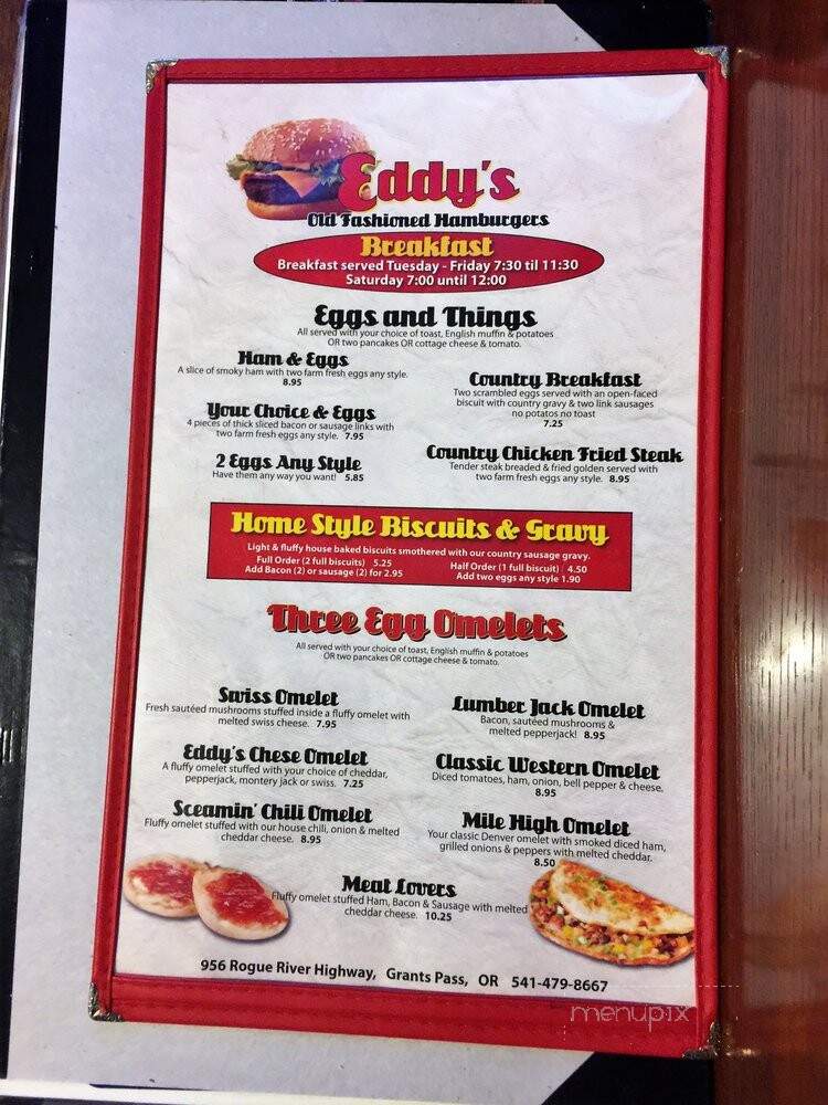 Eddie's Old Fashion Hamburgers - Grants Pass, OR