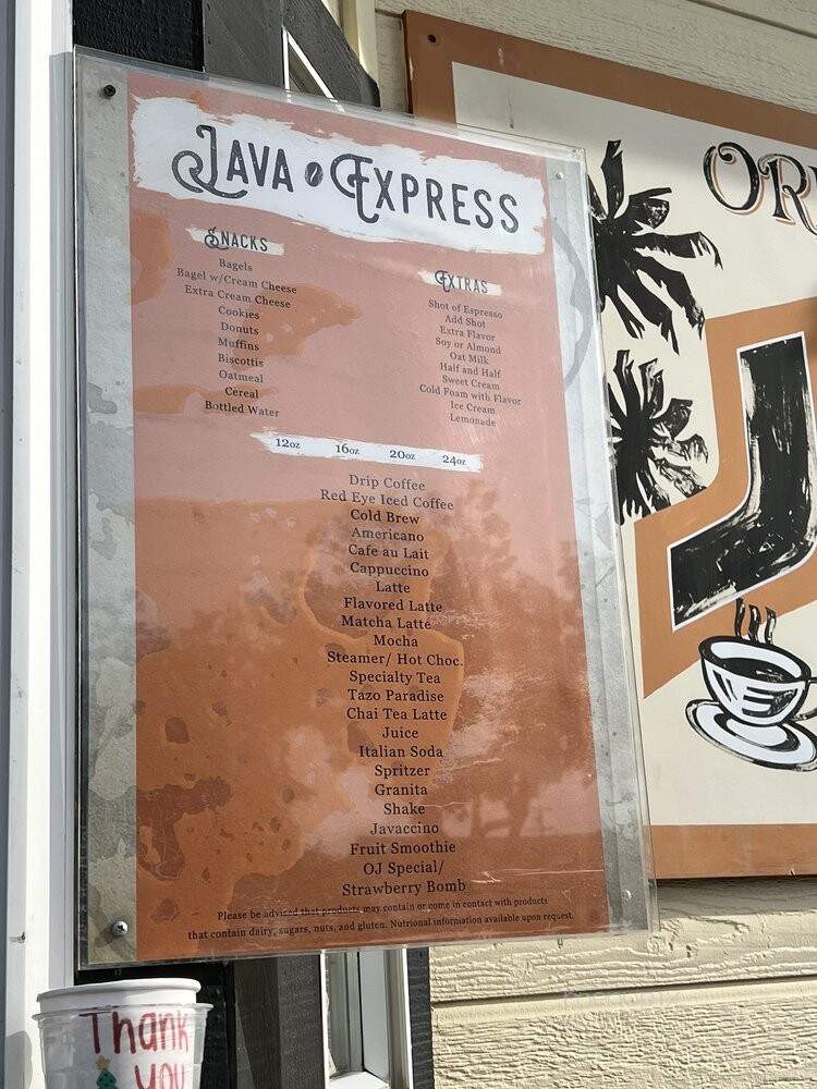 Java Express - Hollister, CA