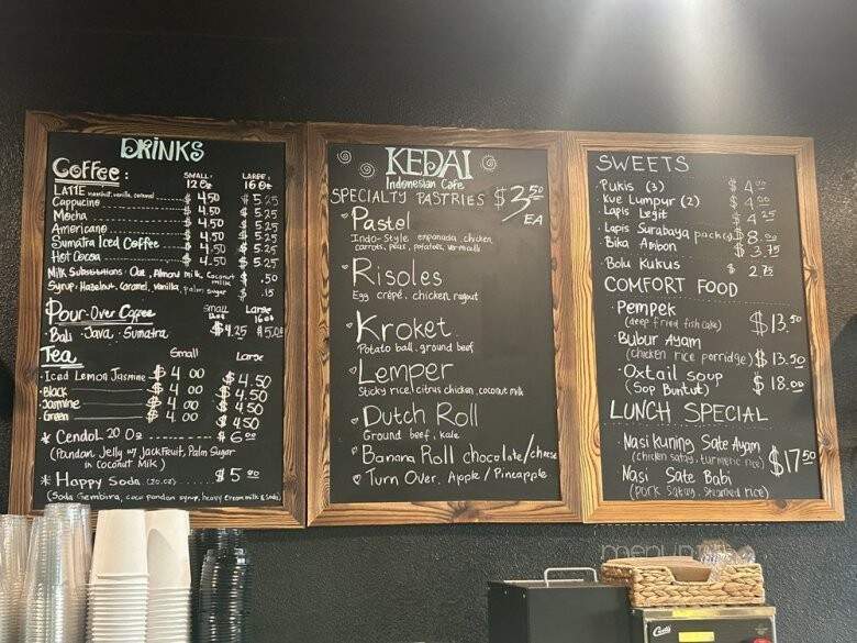 Kedai Indonesian Cafe - Upland, CA