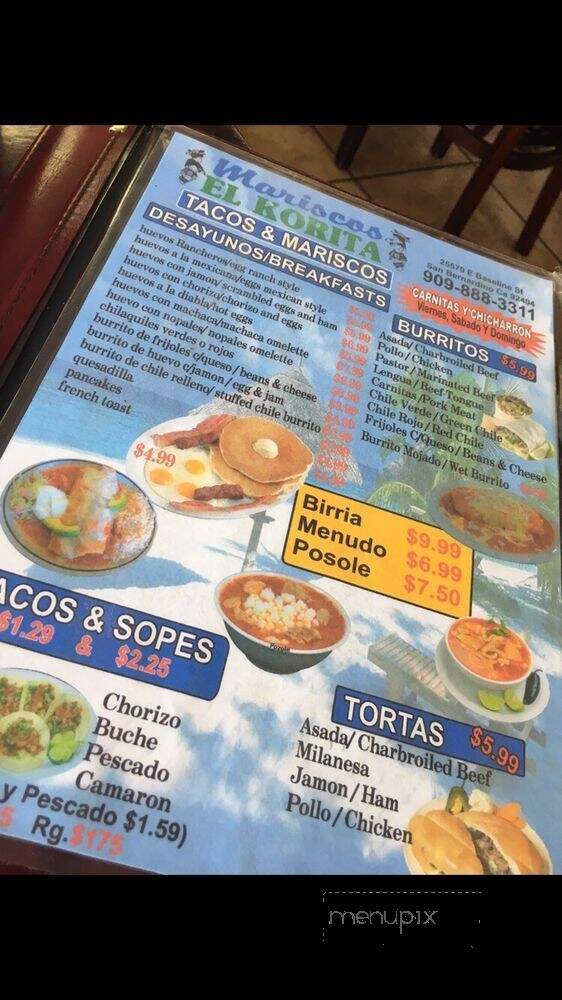 Mariscos El Corita - San Bernardino, CA