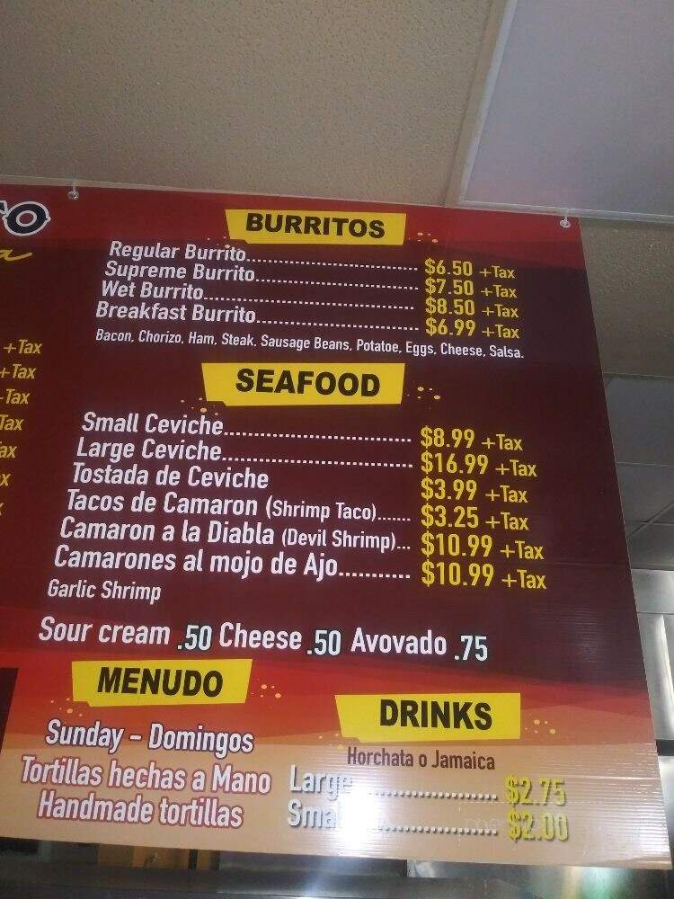 Mi Ranchito Taqueria - Kettleman City, CA