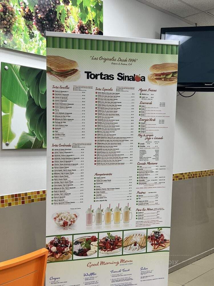 Tortas Sinaloa - Fontana, CA