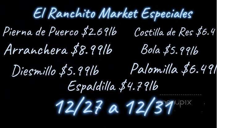 El Ranchito Market - Live Oak, CA