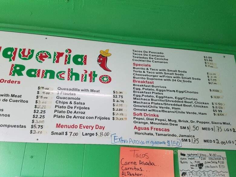 Taqueria Mi Ranchito - Tulare, CA