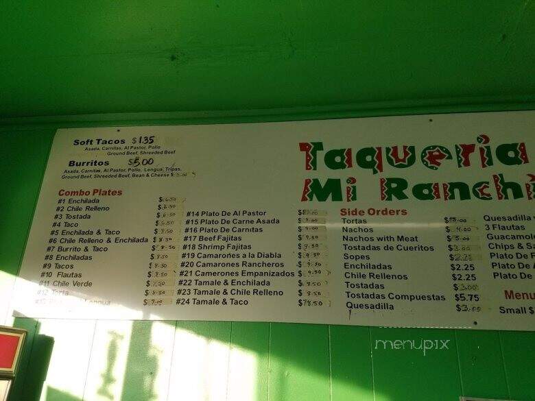 Taqueria Mi Ranchito - Tulare, CA