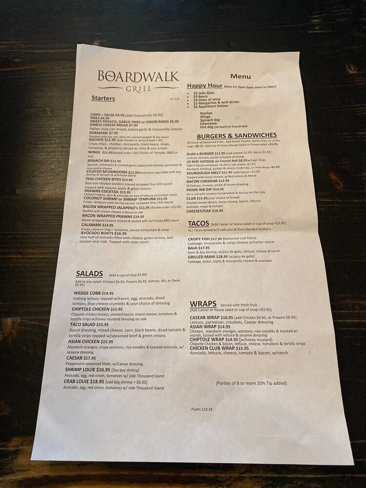 Boardwalk Grill - Discovery Bay, CA