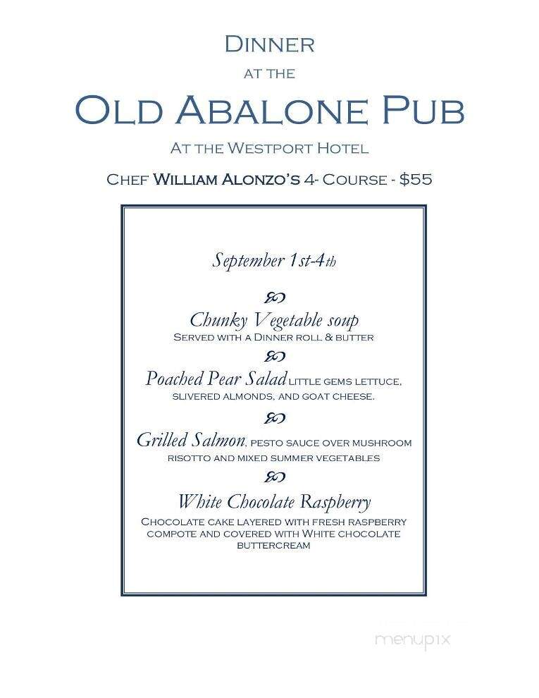 Old Abalone Pub - Westport, CA