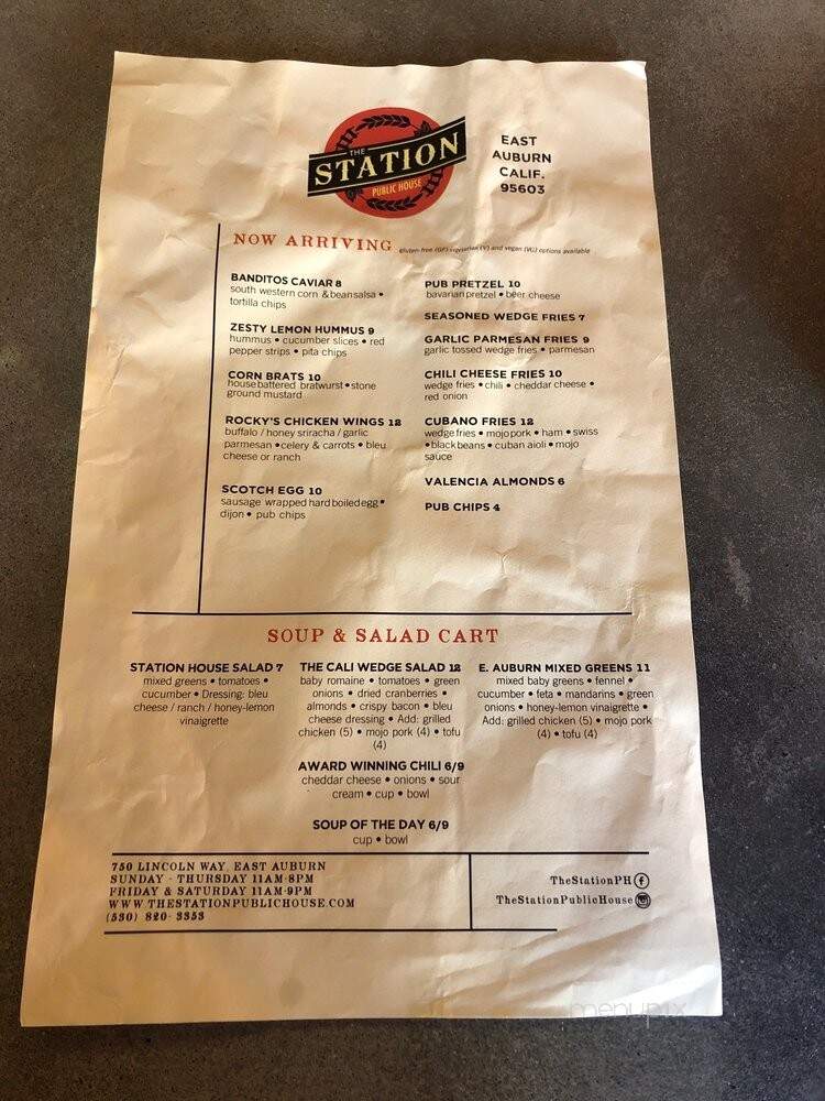 The Station Public House - Auburn, CA