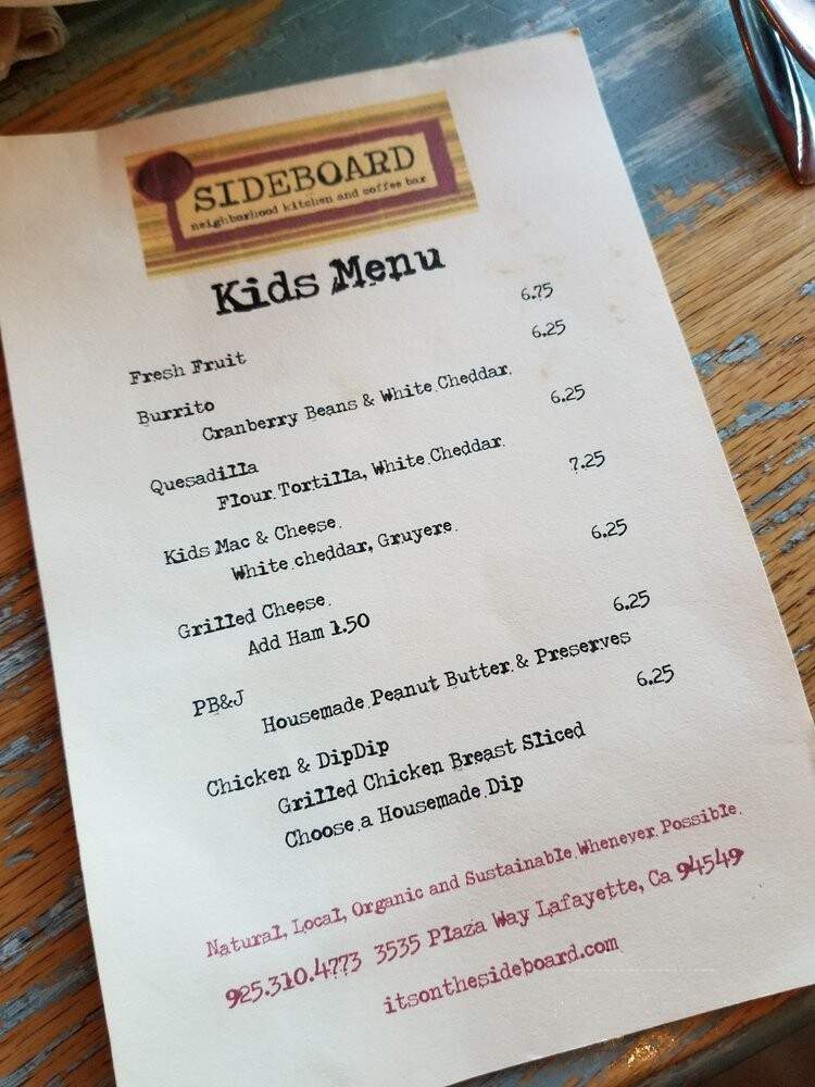 Sideboard - Lafayette, CA