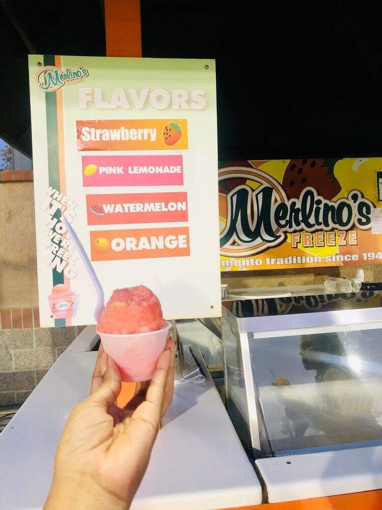 Merlino's Orange Freeze - West Sacramento, CA