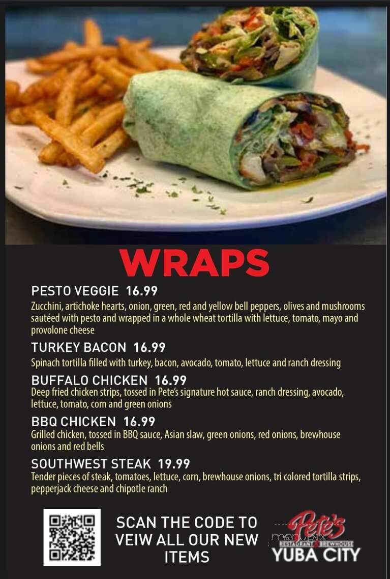 Pete's Restaurant & Brewhouse - Yuba City, CA