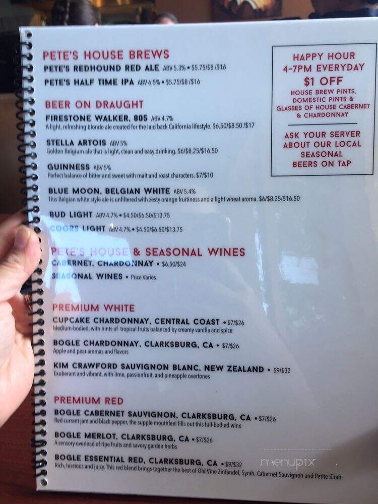 Pete's Restaurant & Brewhouse - Woodland, CA