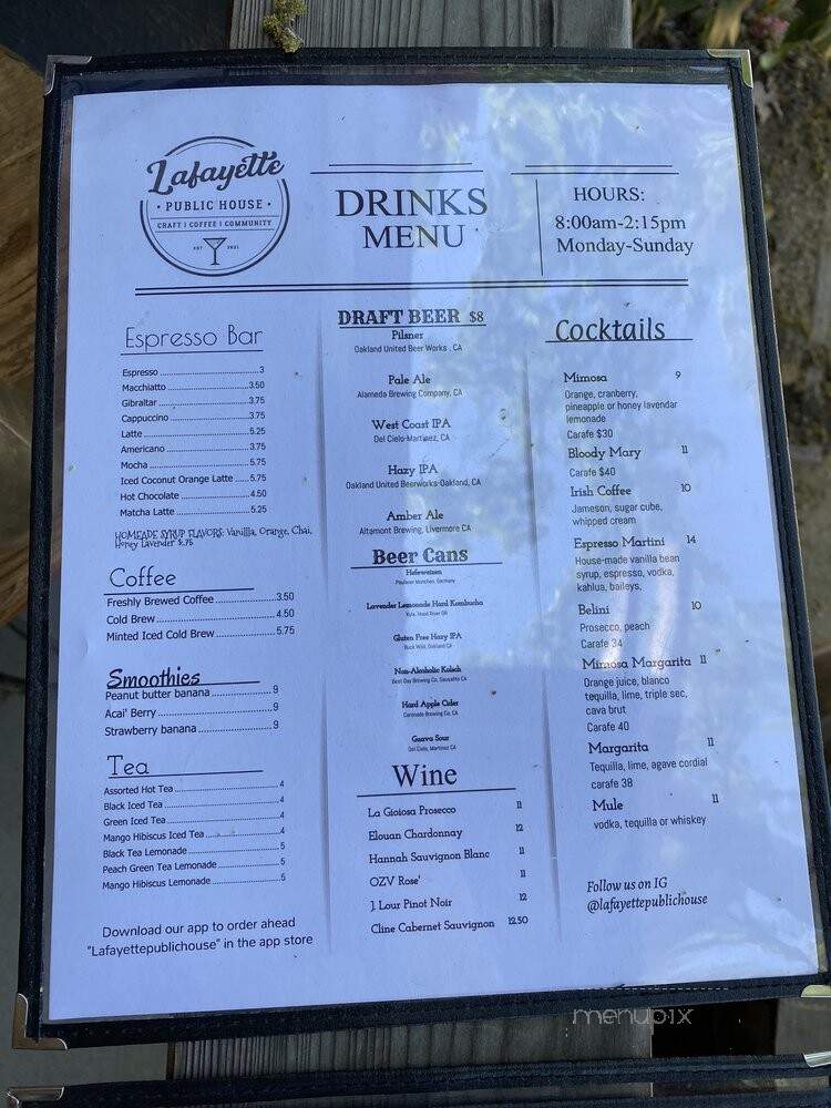 Lafayette Public House - Lafayette, CA