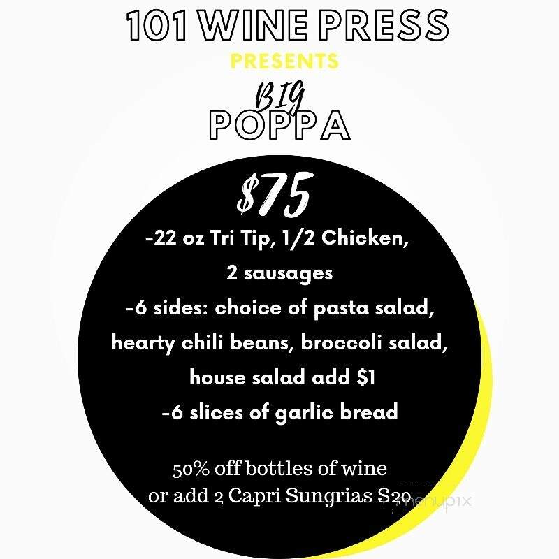 101 Wine Press - Prunedale, CA