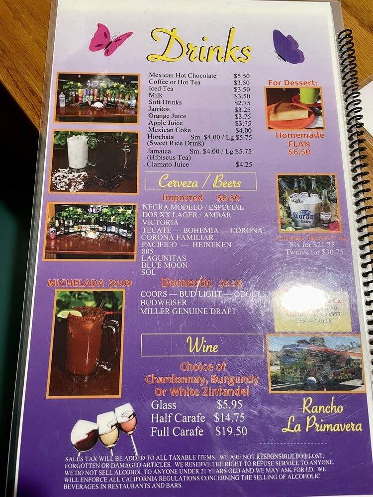 La Primavera Restaurant - Martinez, CA