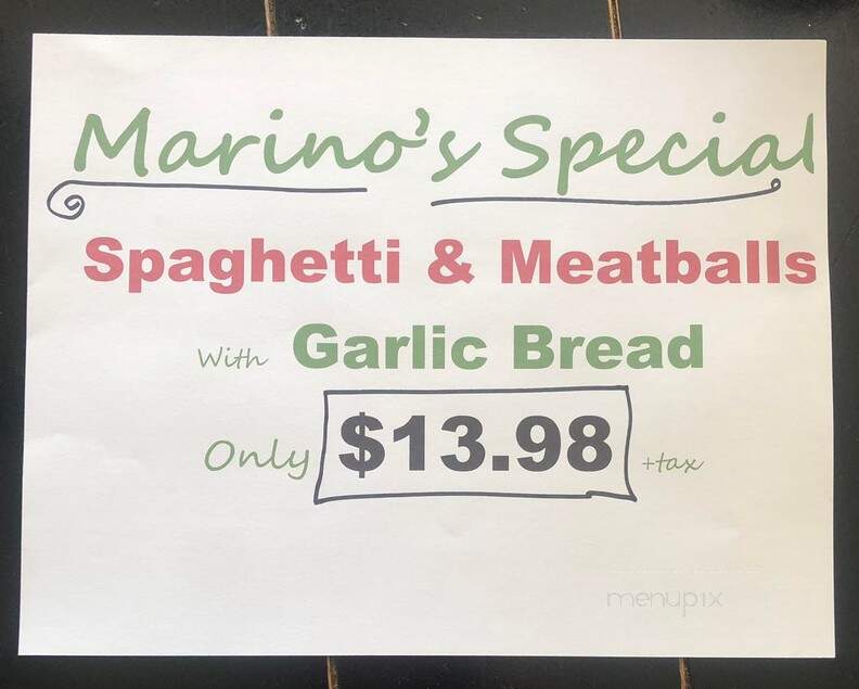 Marino's Pizza & Ravioli - Ukiah, CA