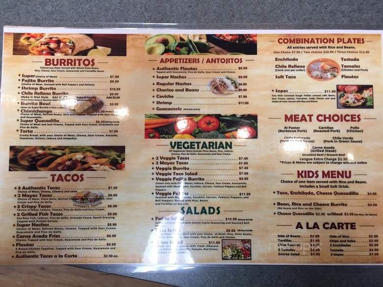 Mayas Authentic Mexican Food - Grass Valley, CA