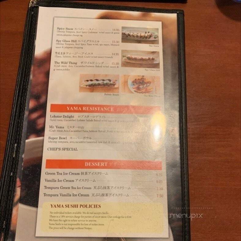 Yama Sushi - Monterey, CA