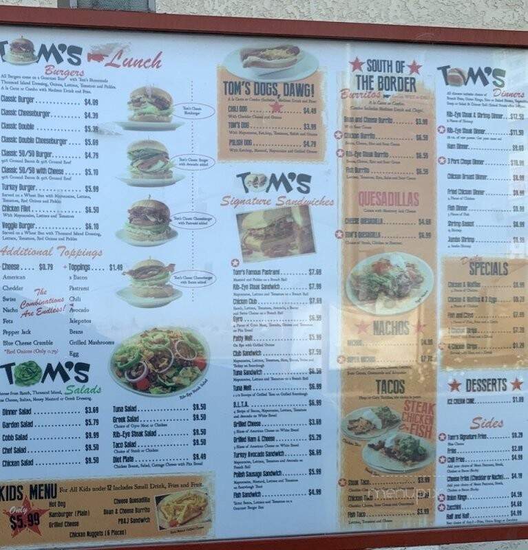 Tom's Famous Burgers - Hesperia, CA