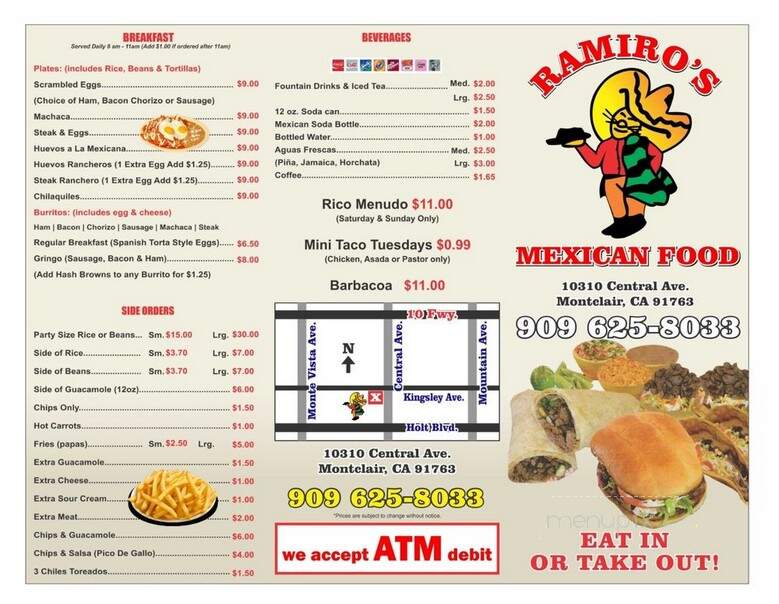 Ramiros Mexican Food - Montclair, CA