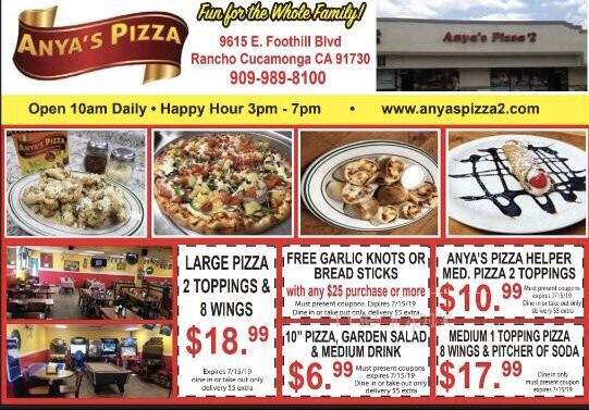 Rocky's New York Pizza - Rancho Cucamonga, CA