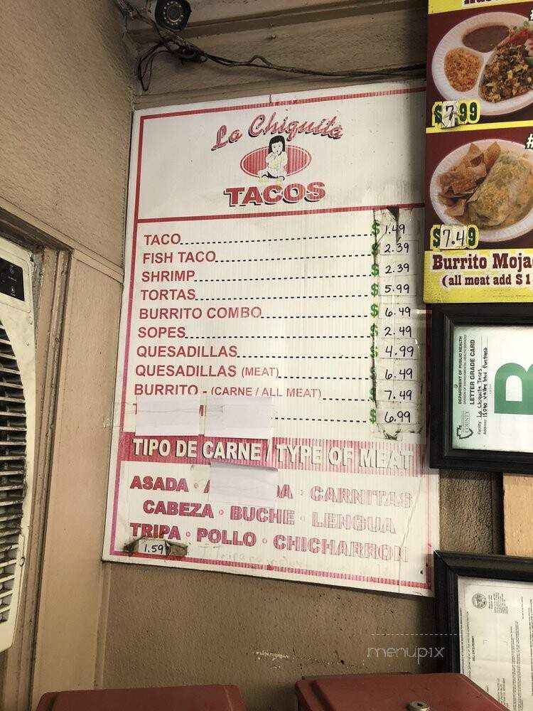 La Chiquita Tacos - Fontana, CA