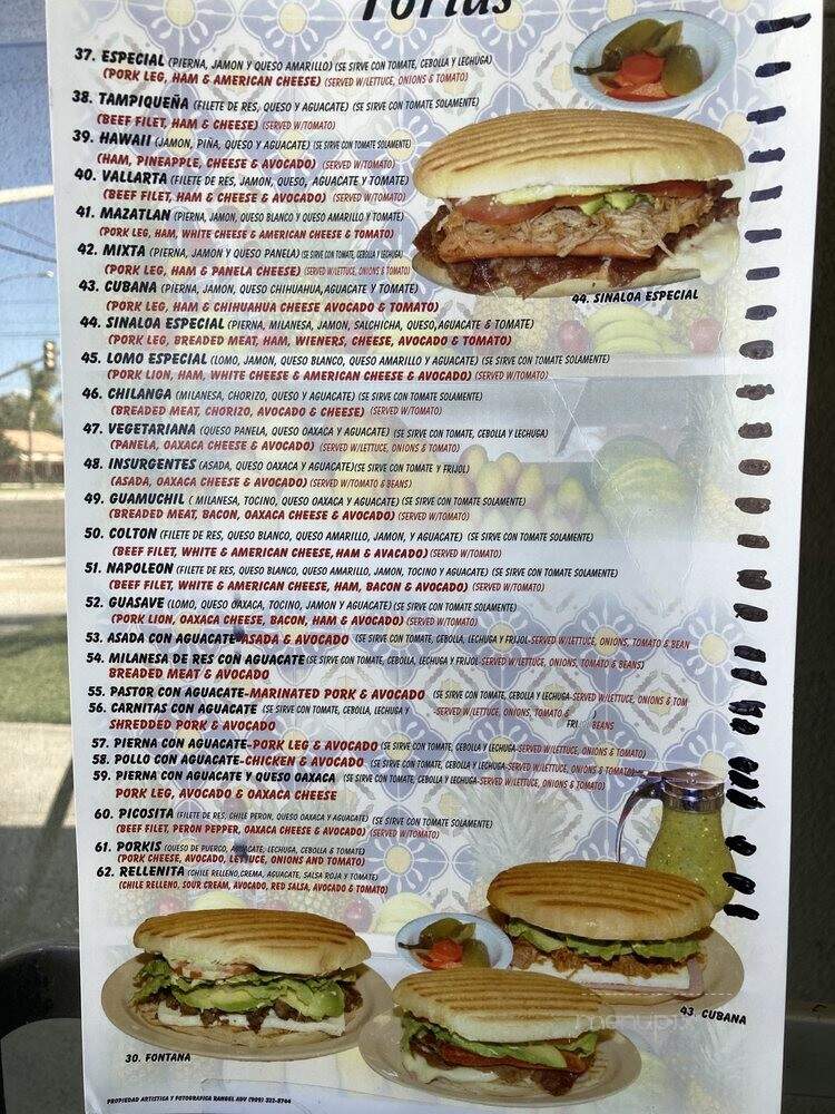 Tortas Sinaloa - Colton, CA