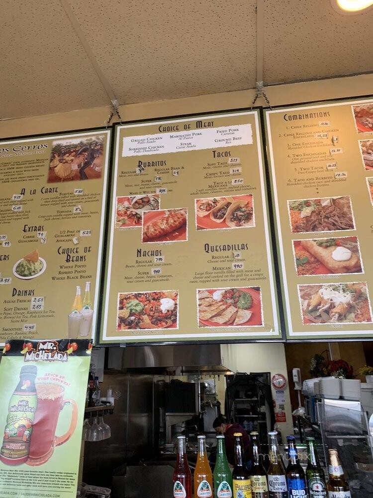 Taqueria Los Cerros - San Pablo, CA