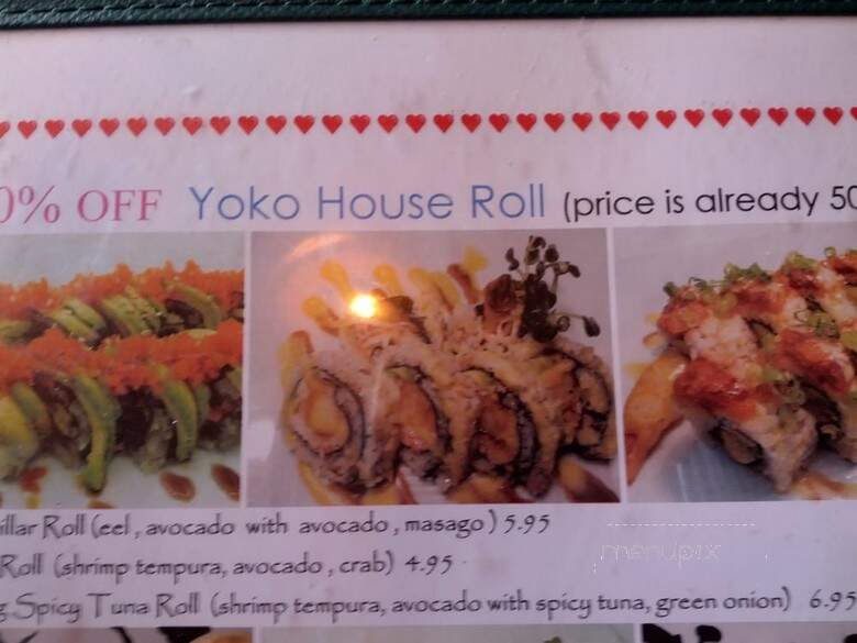 Yoko Sushi - Roseville, CA