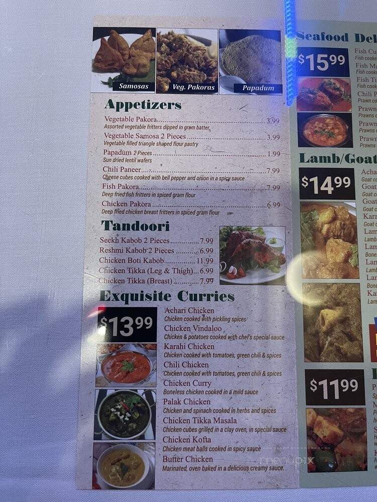 Zaiqa Indian and Pakistani Cuisine - Hercules, CA