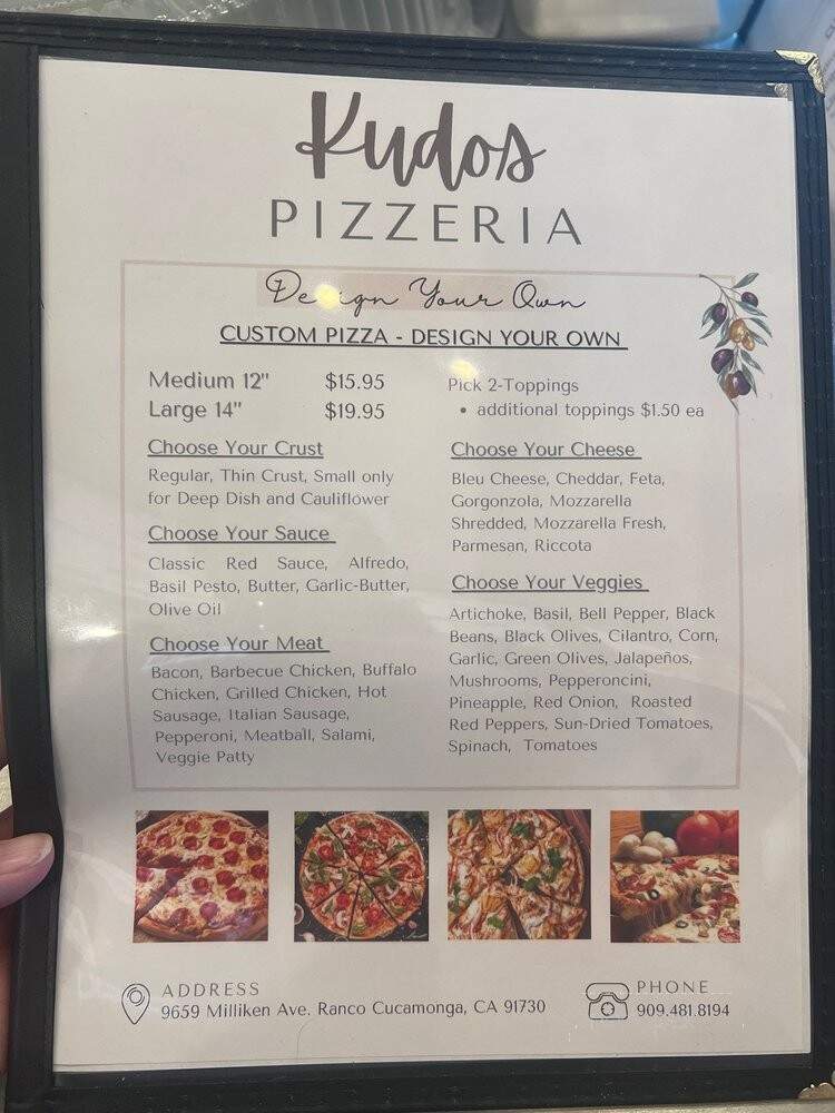 KUDOS Pizzeria Rancho Cucamonga - Rancho Cucamonga, CA