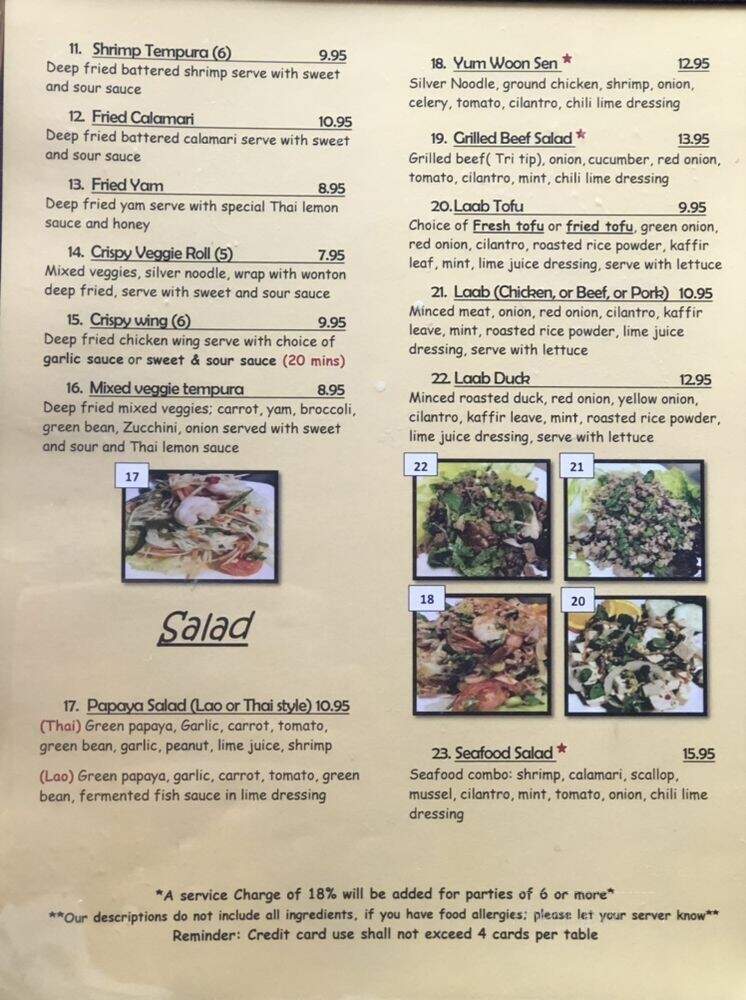 Thai E-San Kitchen - Dixon, CA