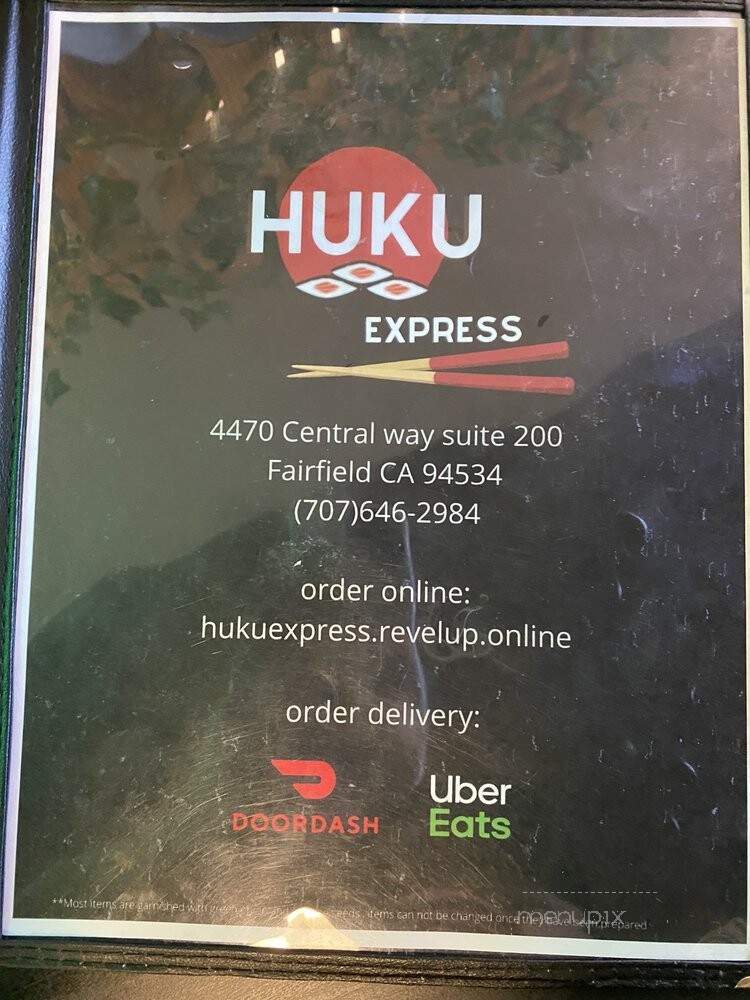 Huku Express - Fairfield, CA