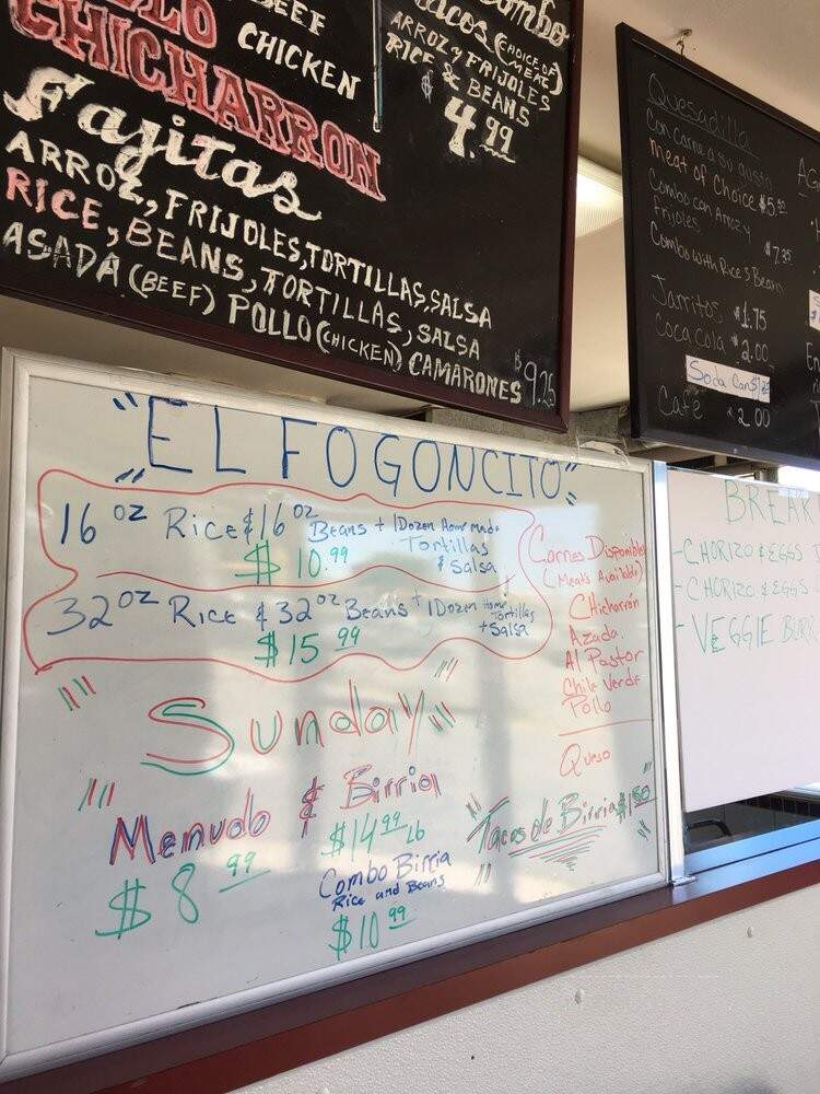 El Fogoncito Taqueria - Marysville, CA