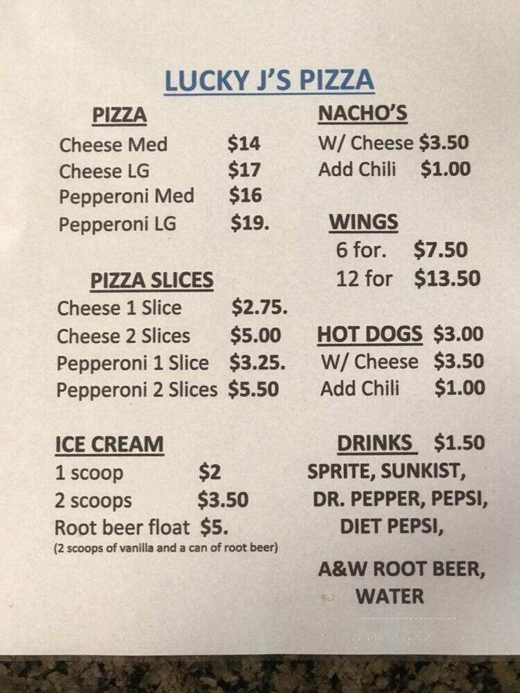 Lucky J's Pizza - Auburn, CA