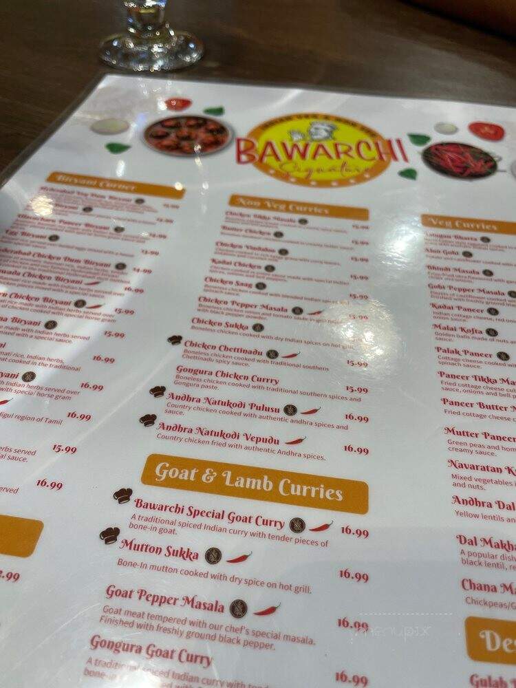 Bawarchi Indian Cuisine - Roseville, CA