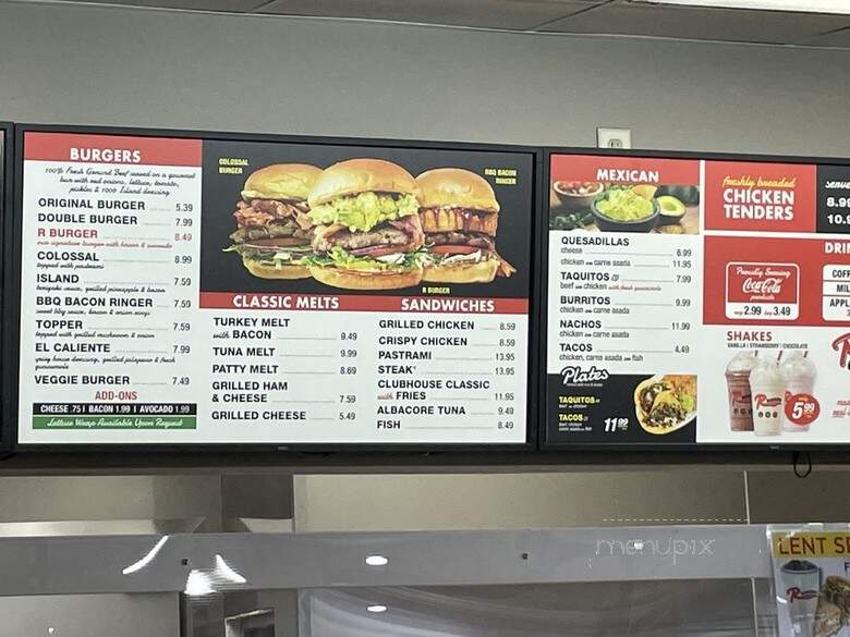 R Burgers Drive Thru - Ontario, CA