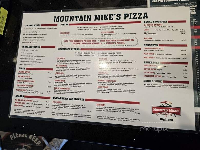 Mountain Mike's Pizza - Highland, CA