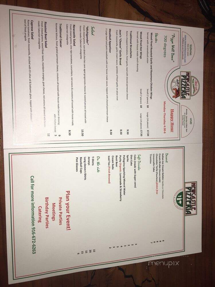 Newcastle Pizzeria - Newcastle, CA