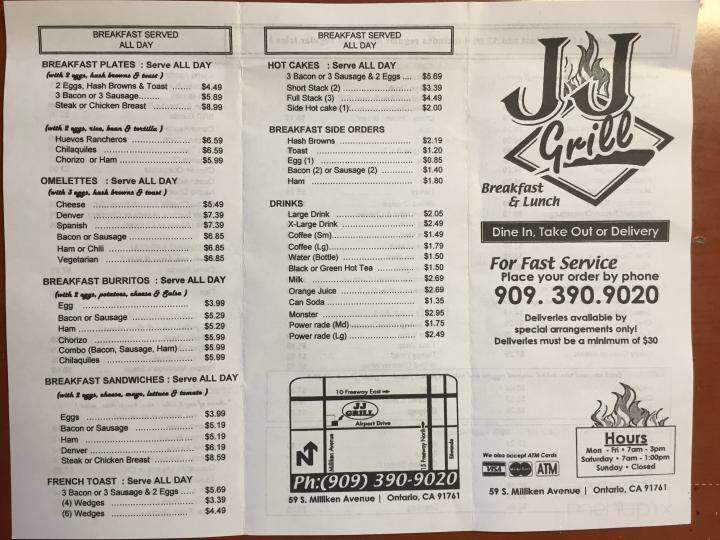 J J Grill - Ontario, CA