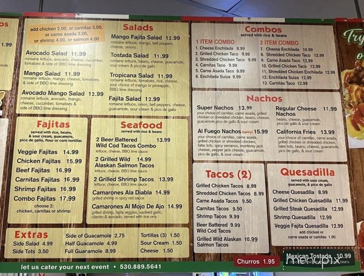 Flaming Burrito Grill - Auburn, CA