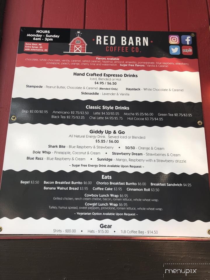 Red Barn Coffee Co. - North Fork, CA