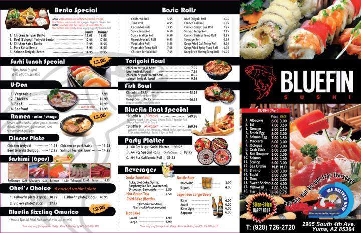 Blue Fin Sushi & Grill - Yuma, AZ