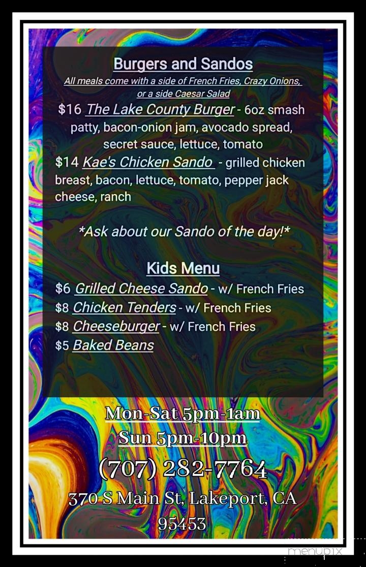 Drinx Bar & Grill - Lakeport, CA