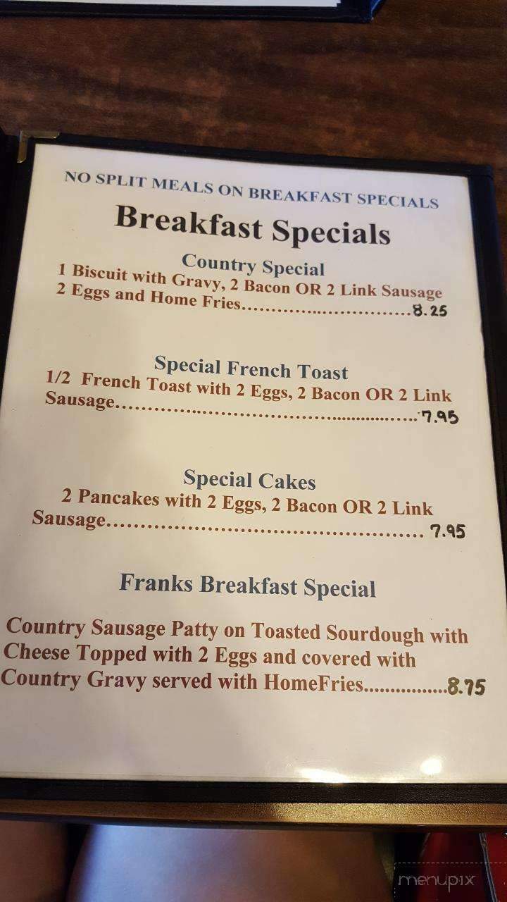 Frank Cafe - Mokelumne Hill, CA