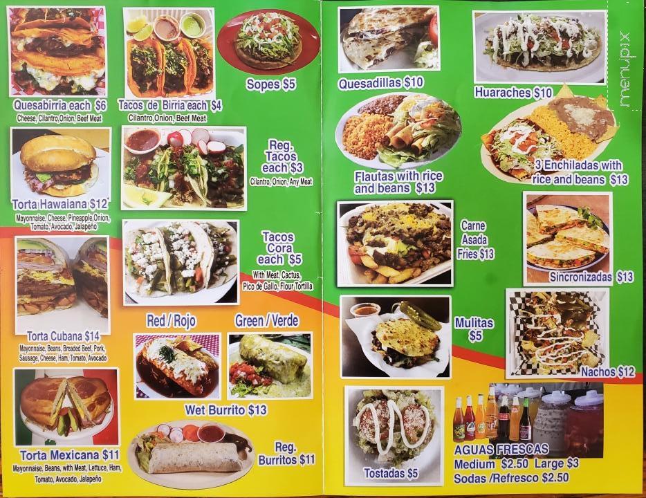 El Cora Mexican Food - Garberville, CA